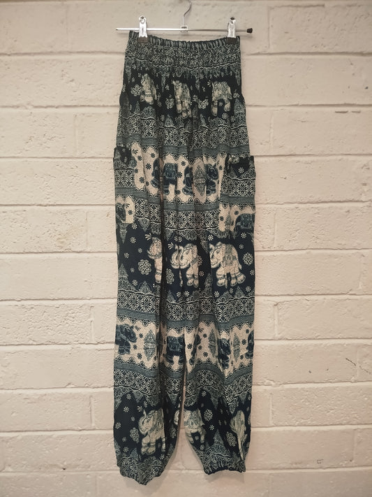 Elephant Print Trousers
