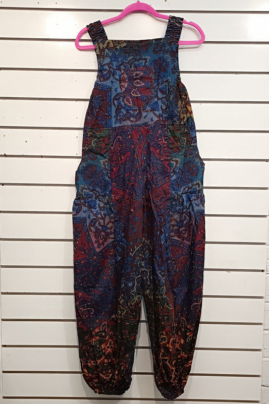 Paisley Patch Dungarees