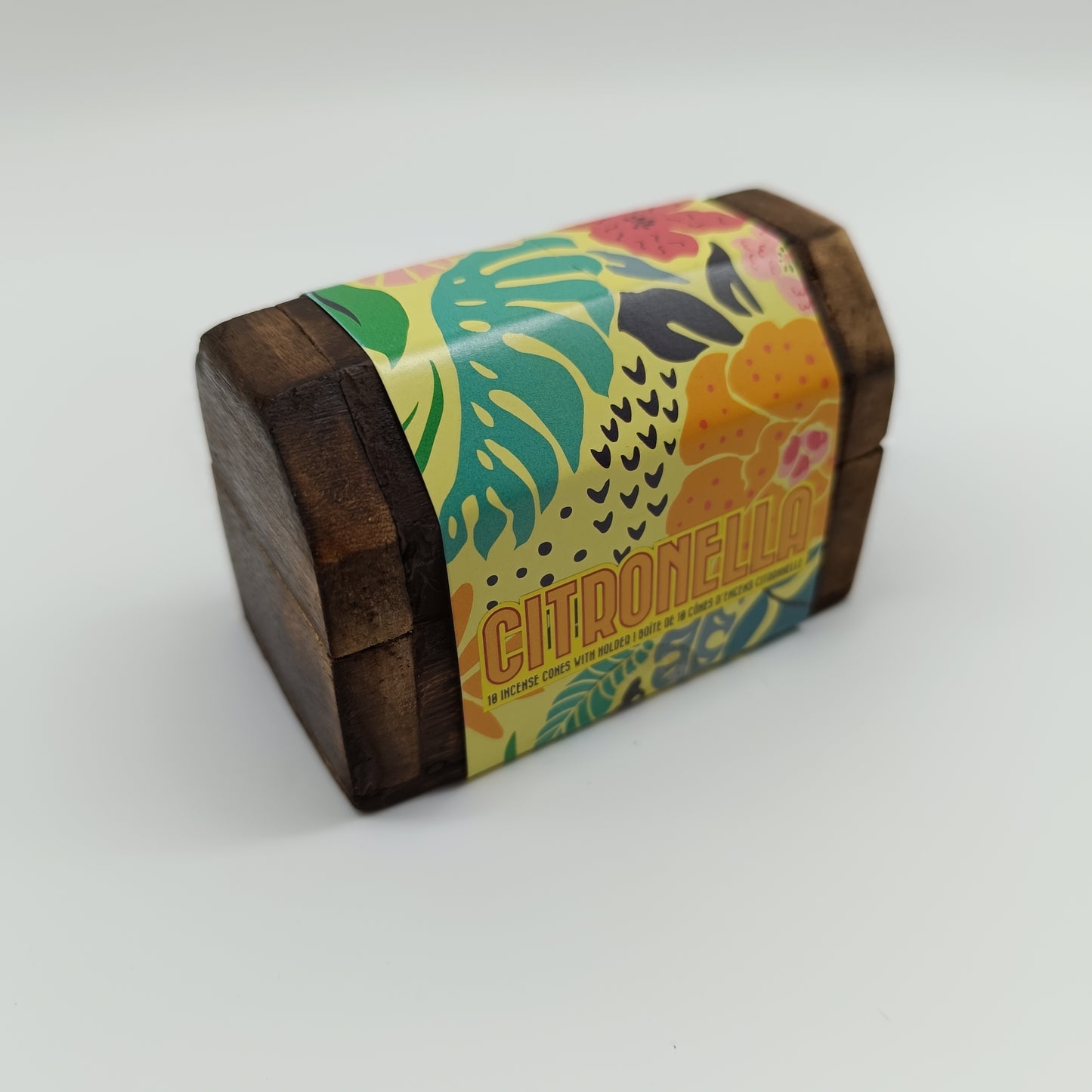 Wooden Incense Cone Box
