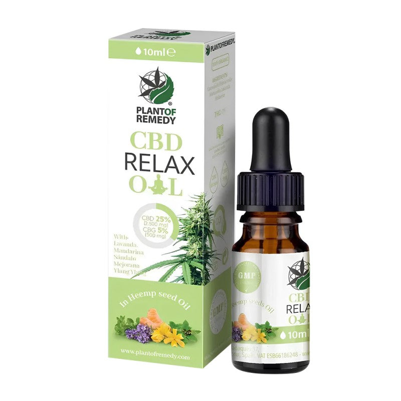 PlantOfRemedy CBD Relax Oil - 10ml