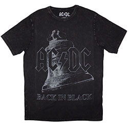 ACDC Back In Black Bell Stonewash Tee