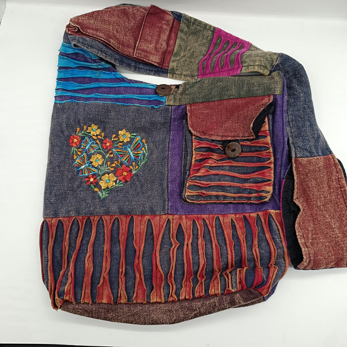 Embroidered Shoulder Bags