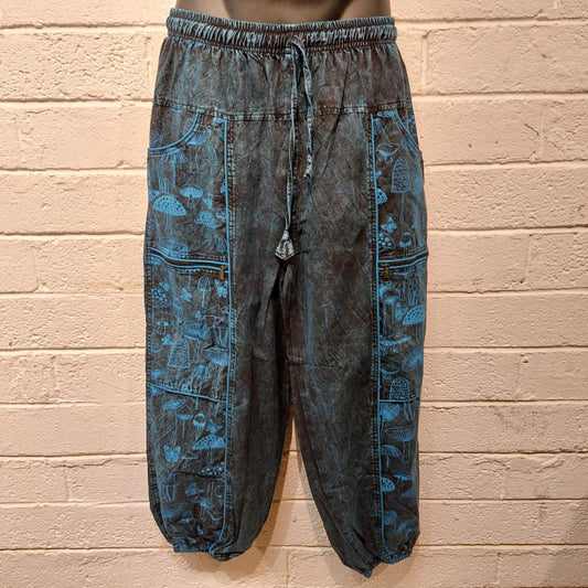Mushroom Acid Wash Trousers FX5089