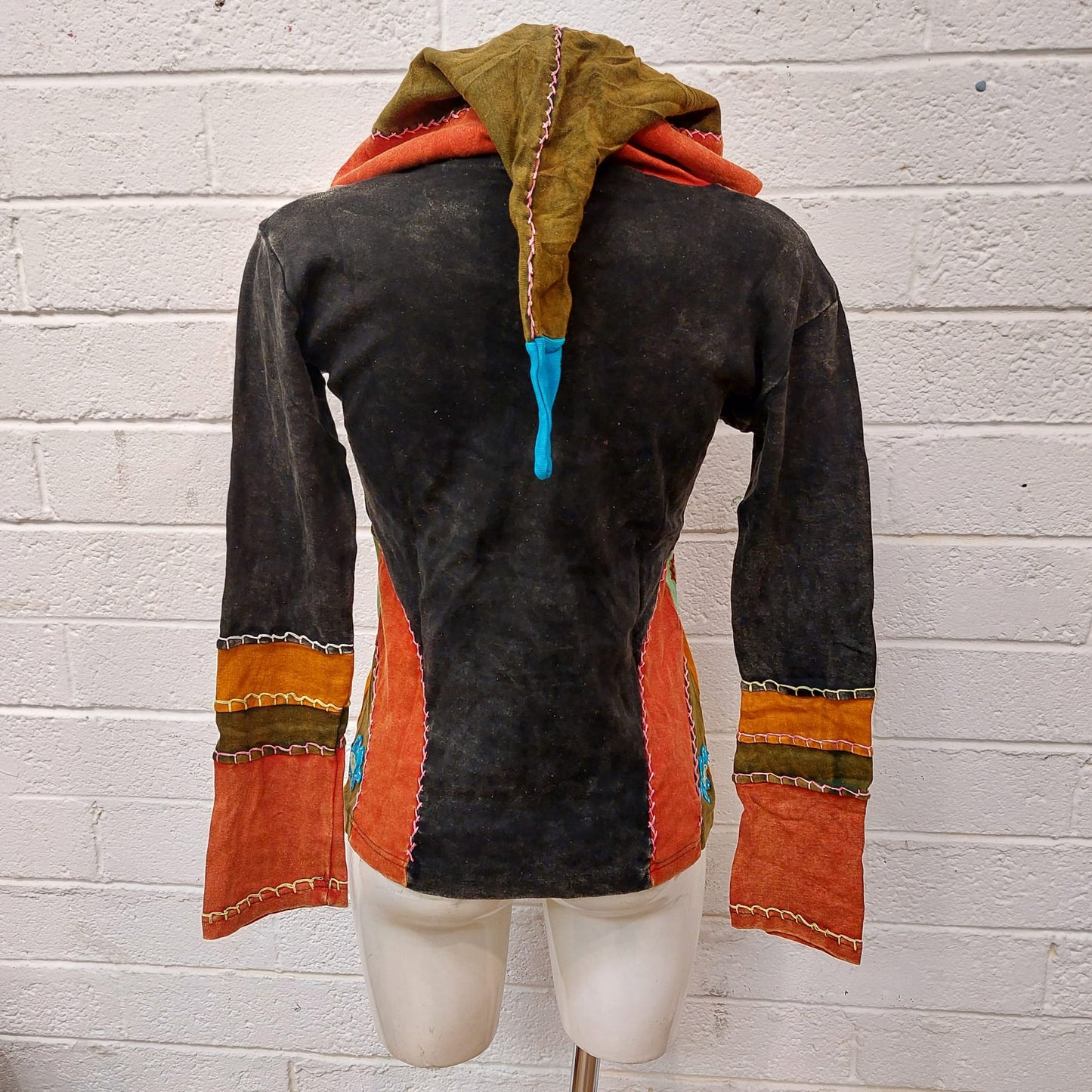 Flower Patchwork Hoodies