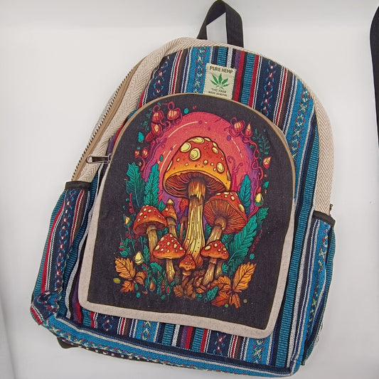 Large Mushroom Landscape Backpack