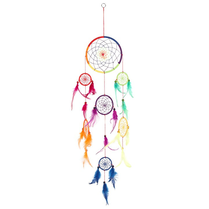 Long Rainbow Dreamcatcher