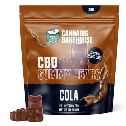 CANNABIS BAKEHOUSE CBD Gummy Bears - Cola