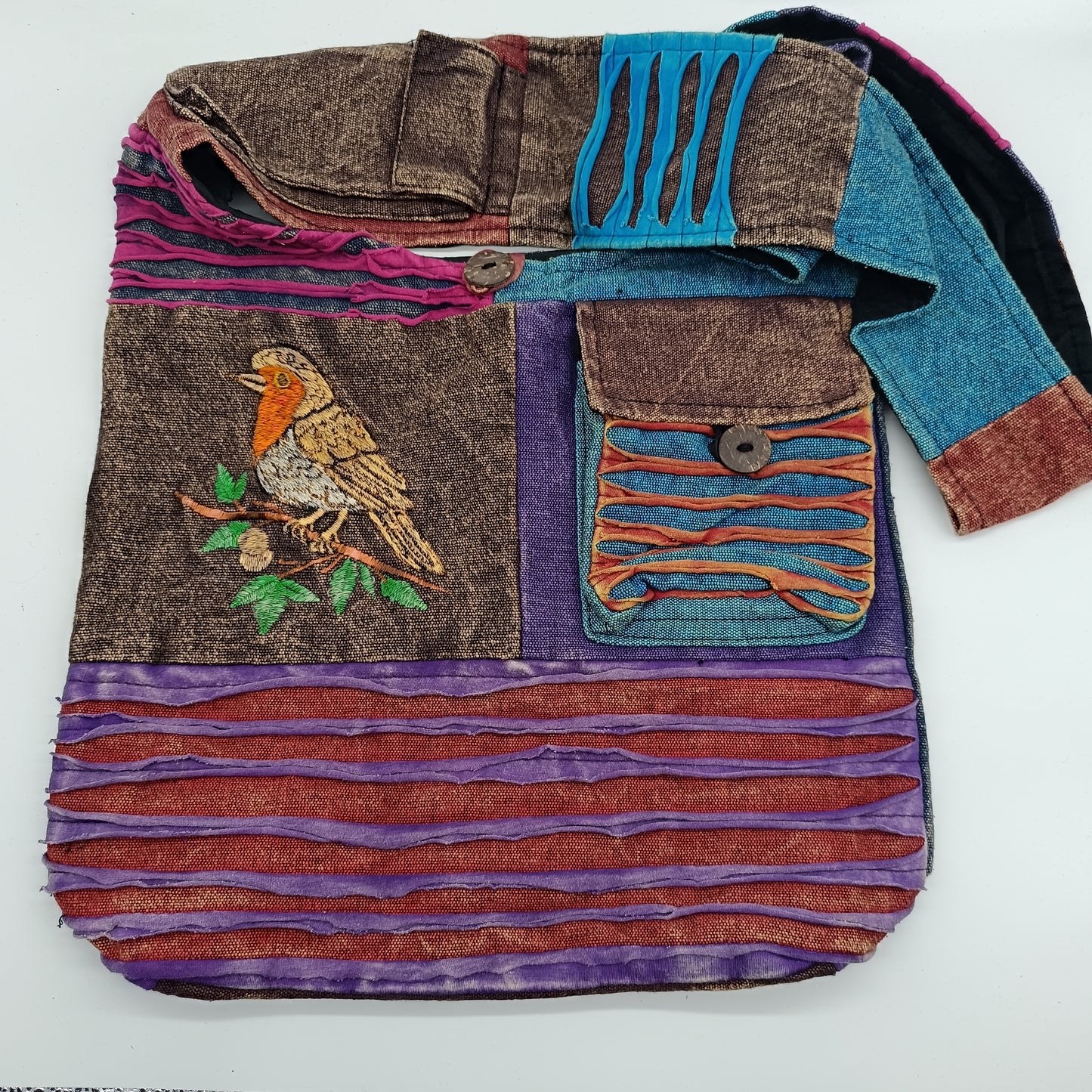 Embroidered Shoulder Bags