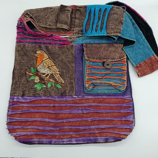 Embroidered Shoulder Bags