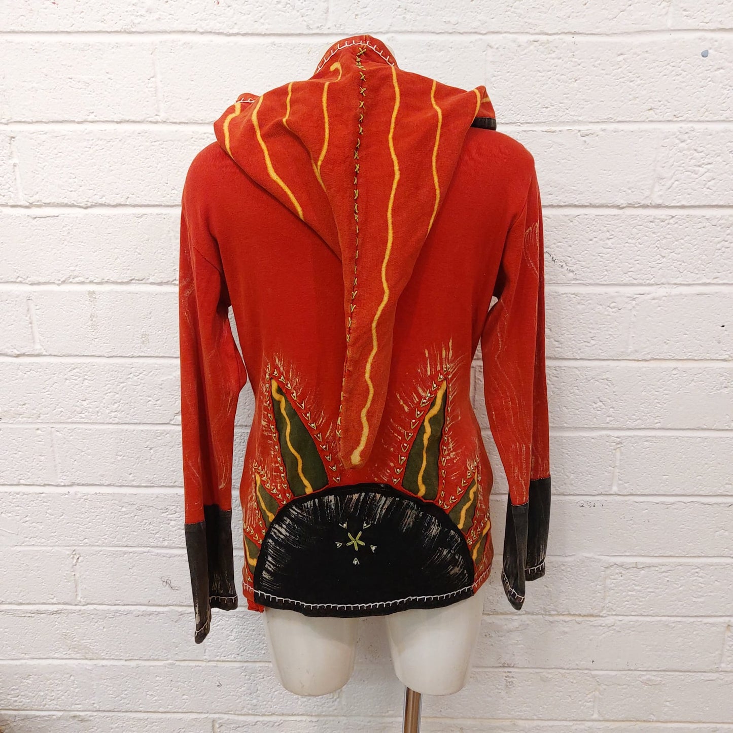 Flower Patchwork Hoodies