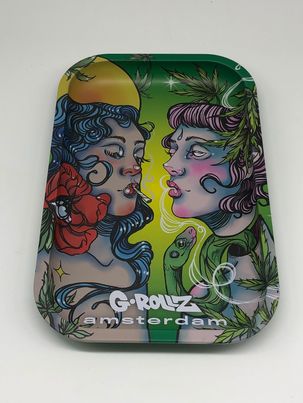 G-ROLLZ 'Smokey Sisters' Medium Roll Tray