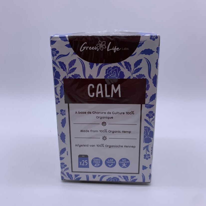 GREEN LIFE LABS Organic Hemp CALM Tea