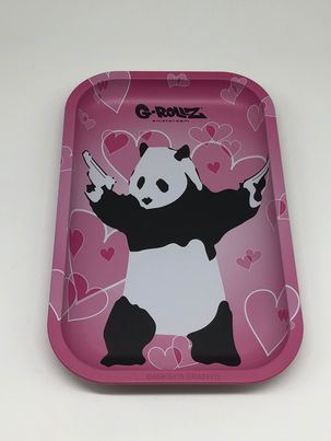 G-ROLLZ 'Banksy Panda' Medium Roll Tray