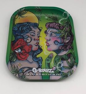 G-ROLLZ 'Smokey Sisters' Mini Rolling Tray