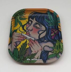 G-ROLLZ 'Moth Lick' Mini Rolling Tray