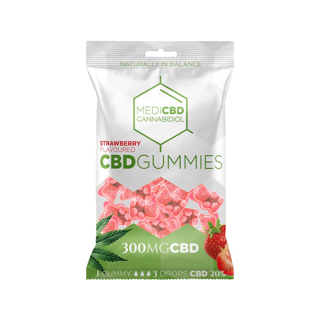 MediCBD Strawberry Gummies - 30mg