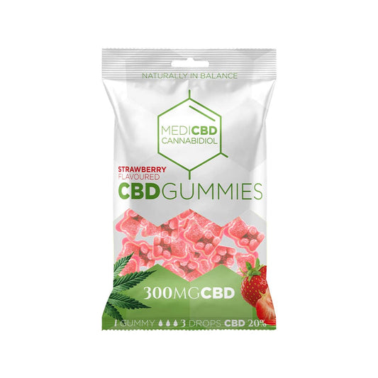 MediCBD Strawberry Gummies - 30mg