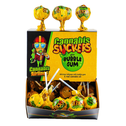 Canna-Pops Cannabis Suckers w/ Bubblegum