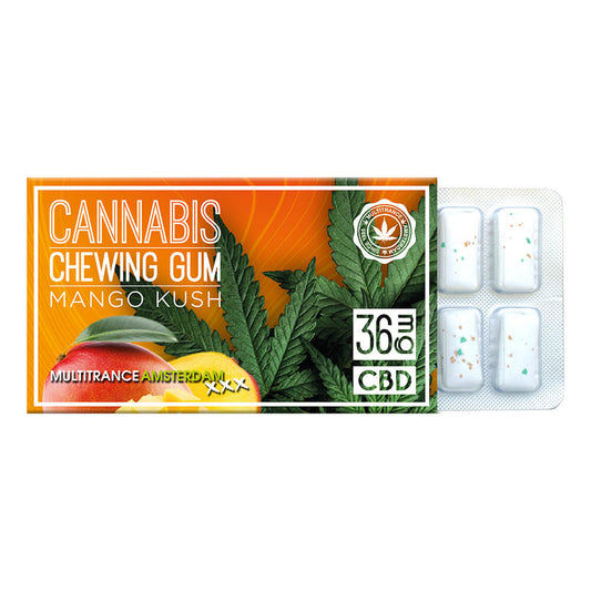Mango Kush CBD Chewing Gum