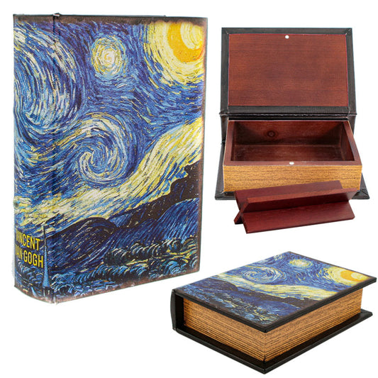 Stash Book Rolling Box - Starry Night