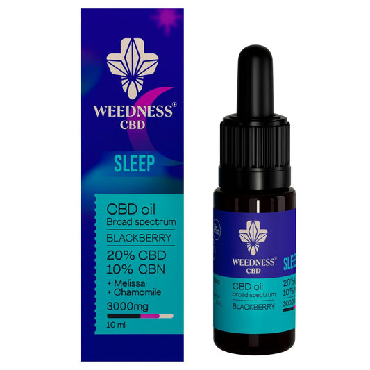 Weedness CBD Oil Sleep Aid 20% CBD + 10% CBN (10ml)