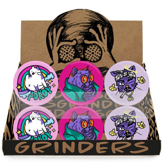 Cats 2-Part Acrylic Grinders