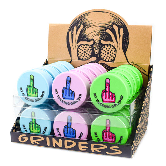 Finger 2-Part Acrylic Grinders