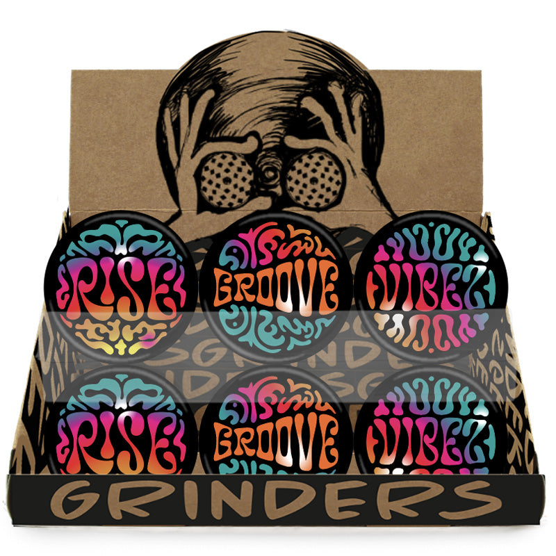 Groovy 2-Part Acrylic Grinders
