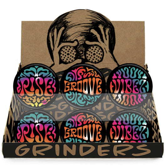 Groovy 2-Part Acrylic Grinders