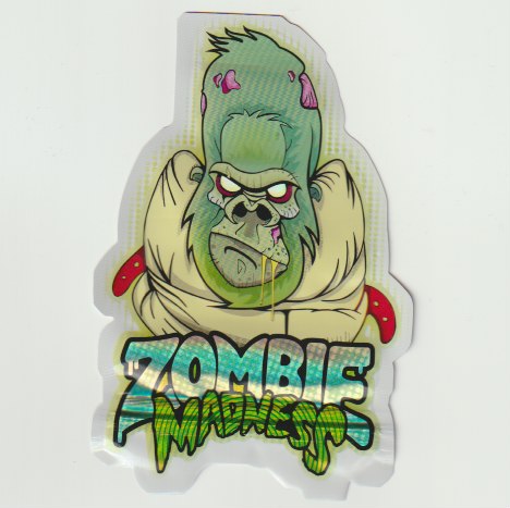 Zombie Madness Smellproof Mylar Pack