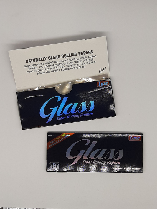 Papéis para enrolar transparentes GLASS
