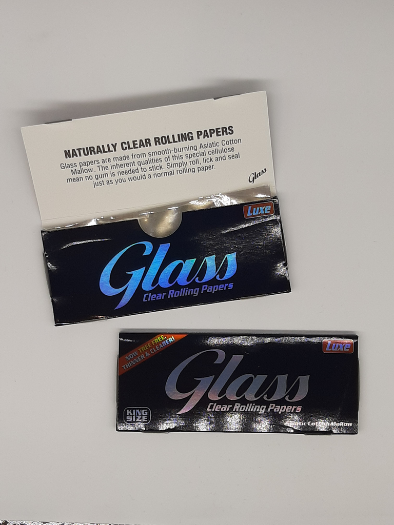 Glass Rolling Paper  King-Size (Glass Clear Rolling Papers)