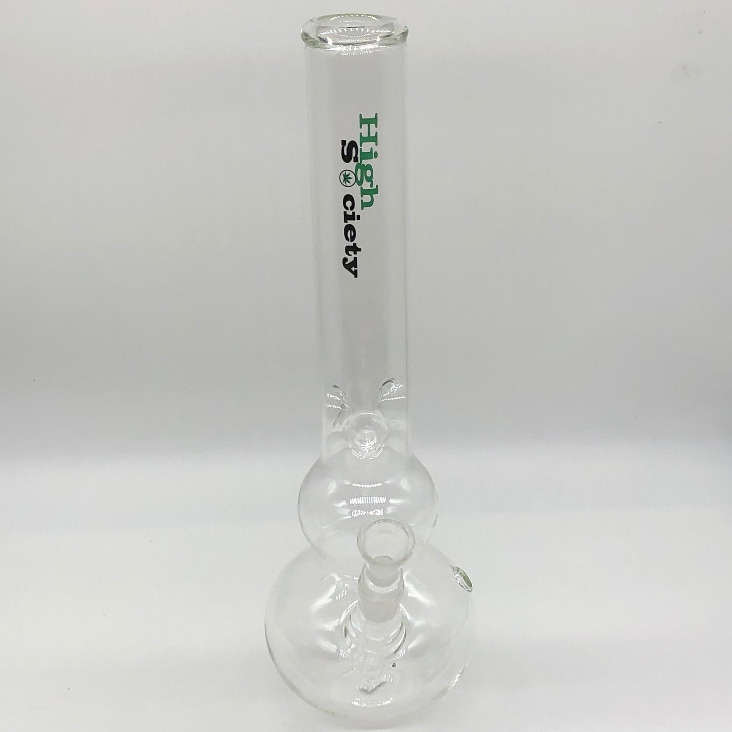 HIGH SOCIETY Glass Water Pipe