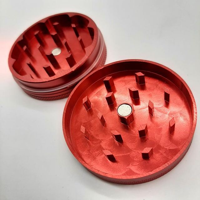 Moedor de 2 partes BLACK LEAF - Vermelho
