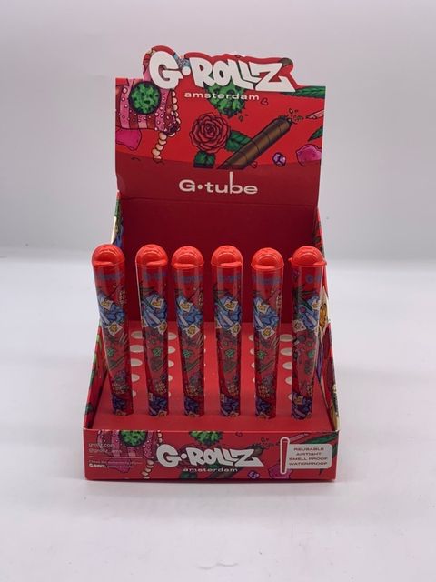 G-Rollz Smellproof "PICNIC" Holders - Red