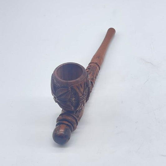 XLarge Wooden Peace-Pipe - 2 in 1