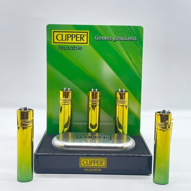 CLIPPER Heavy Metal Green Gradient