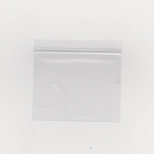 80x60mm Zip-Lock Bags - Plain