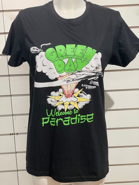 Green Day 'Welcome to Paradise' Tee
