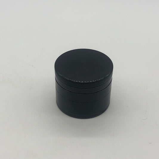 Matte Black Smooth 4 Part Metal Grinder