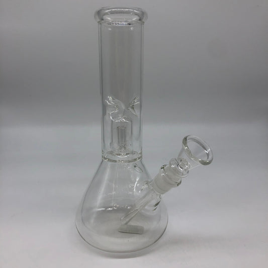 Clear Glass Ice Percolation Bong