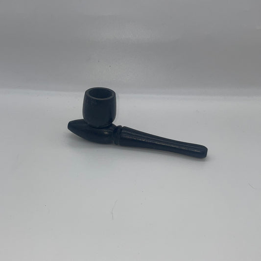 Medium Bowl Black Wood Pipe