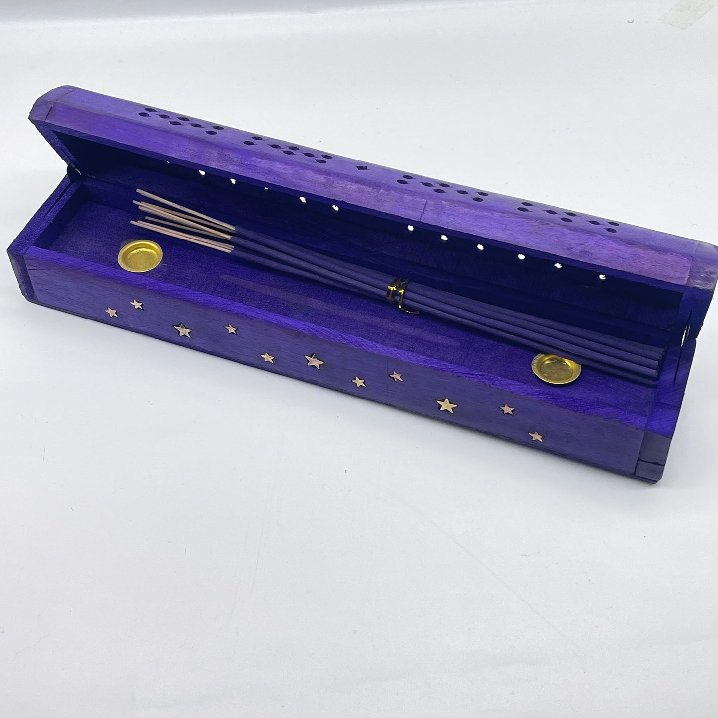 Purple Incense Holder & Incense Sticks