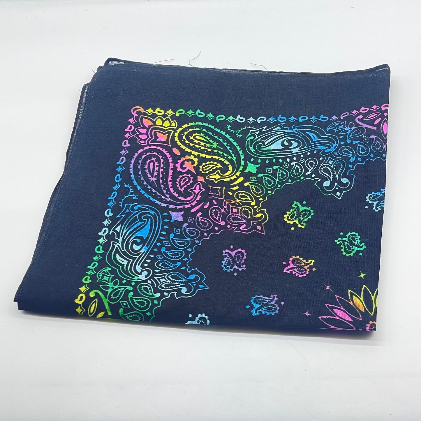 Black Rainbow Bandana