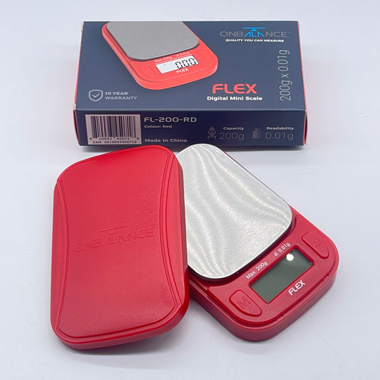 ONBALANCE FLEX Scales 0.01-200g - RED