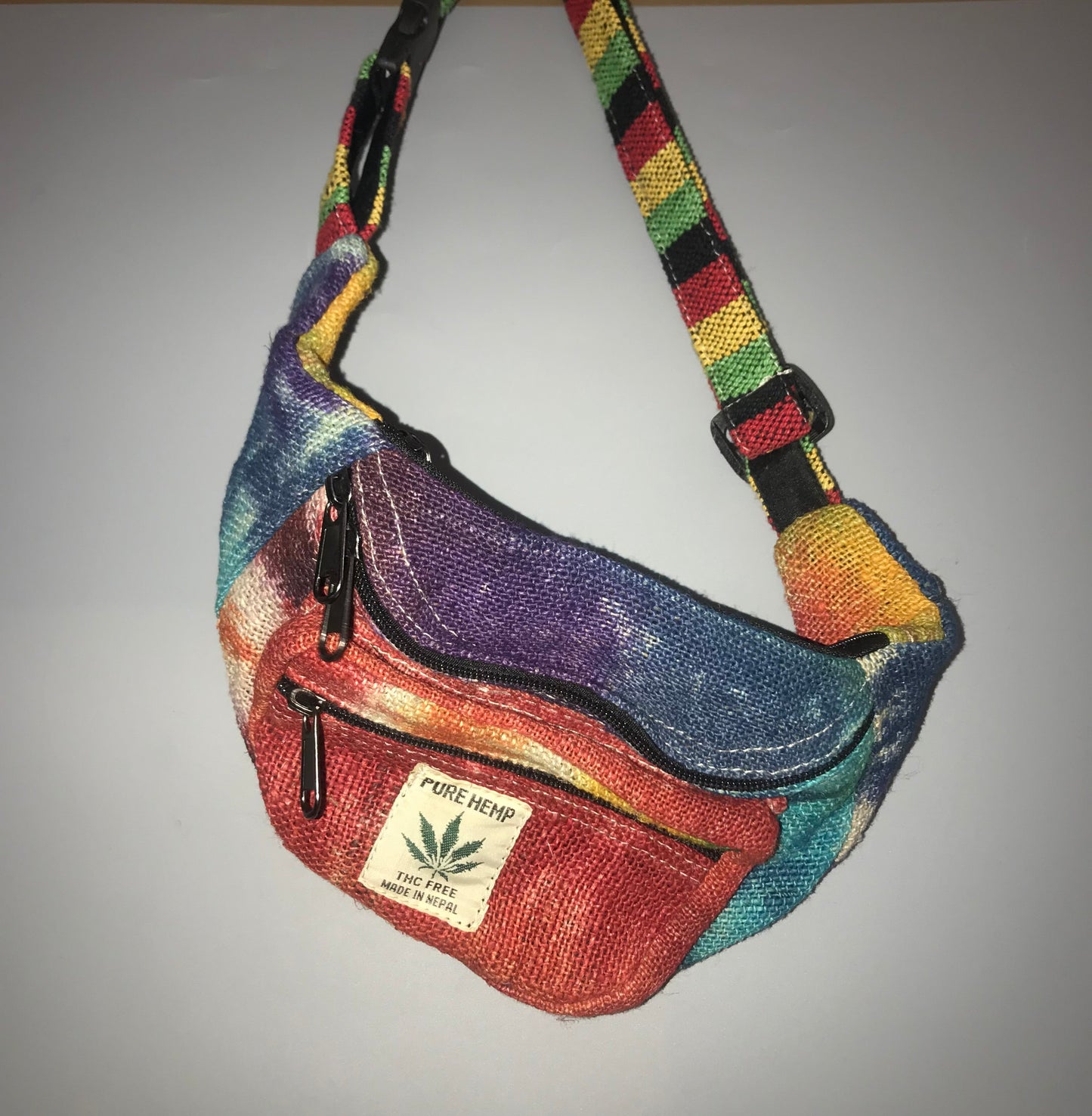 PURE HEMP Tie-Dye Bumbag