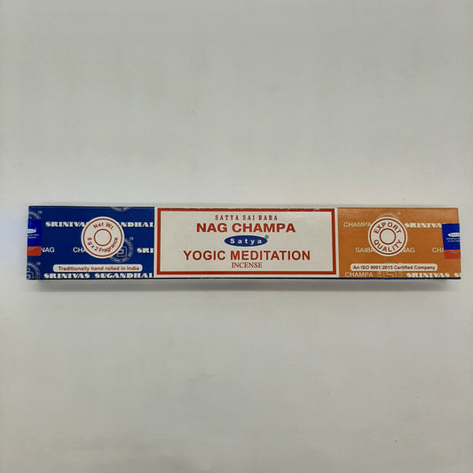 SATYA Nag Champa X Meditação Iogue
