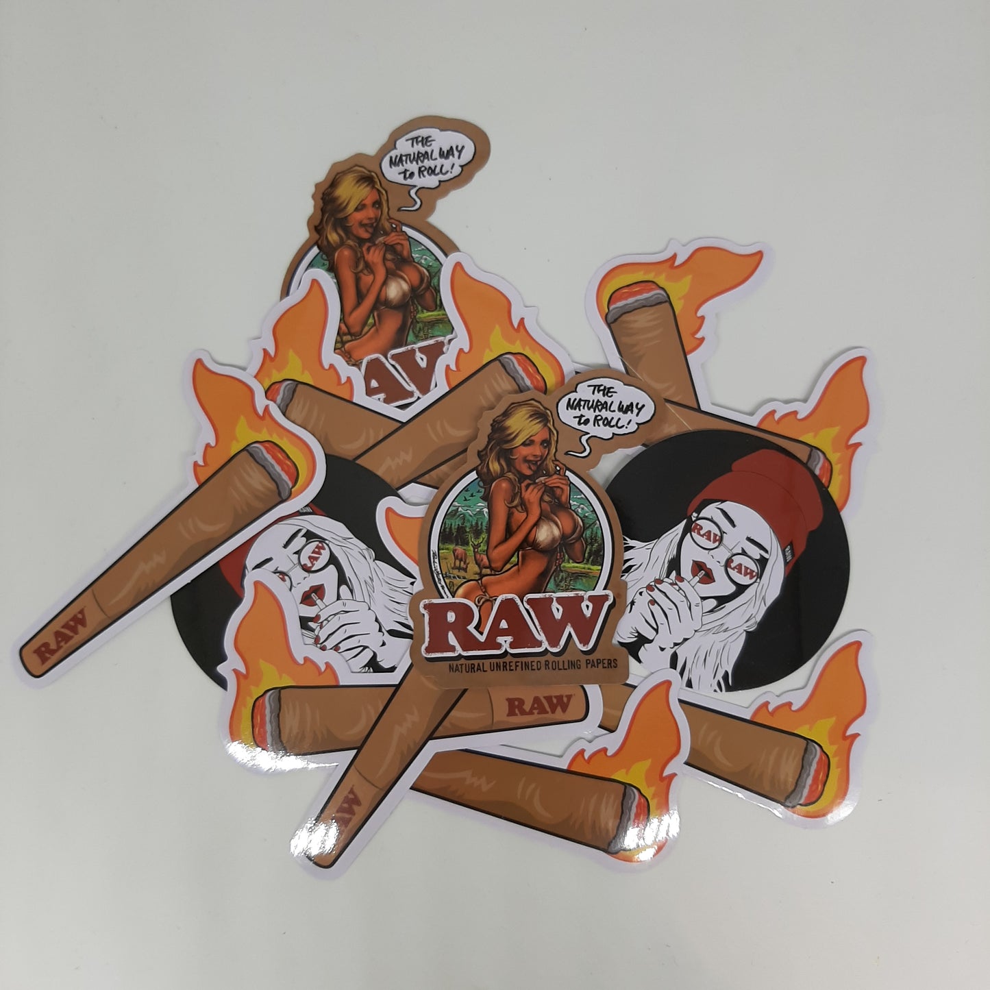 RAWthentic Stickers