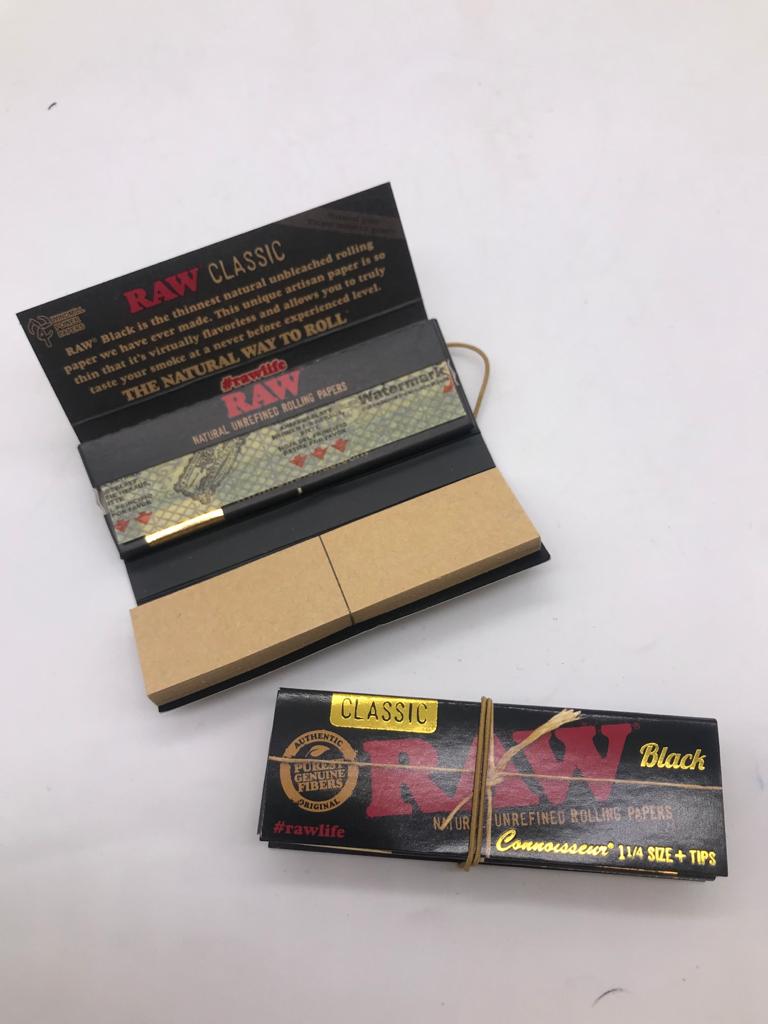 RAW 1+1/4 Papers w/ Tips