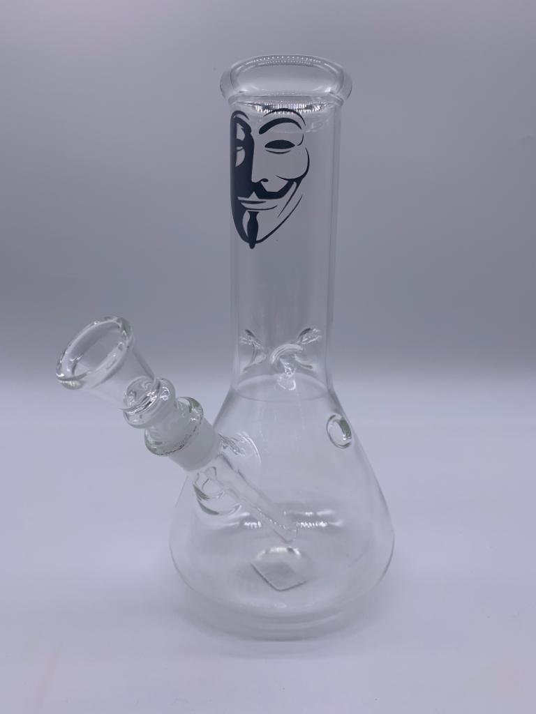 Tubo de água de vidro de copo Anon